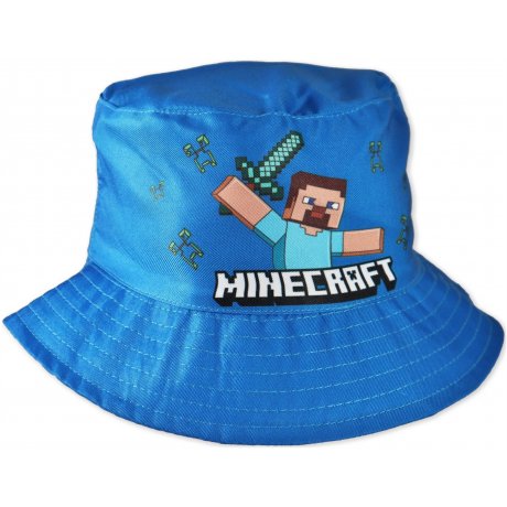 Detský klobúk Minecraft - Steve