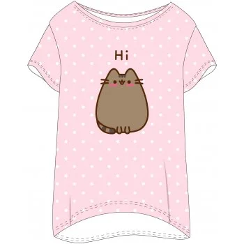 Dámske tričko na spanie mačička Pusheen