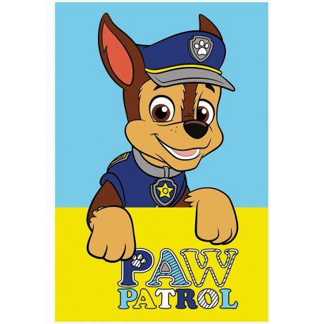 Detský uterák Paw Patrol - policajt Chase