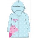 Detská pláštenka Prasiatko Peppa so srdiečkami
