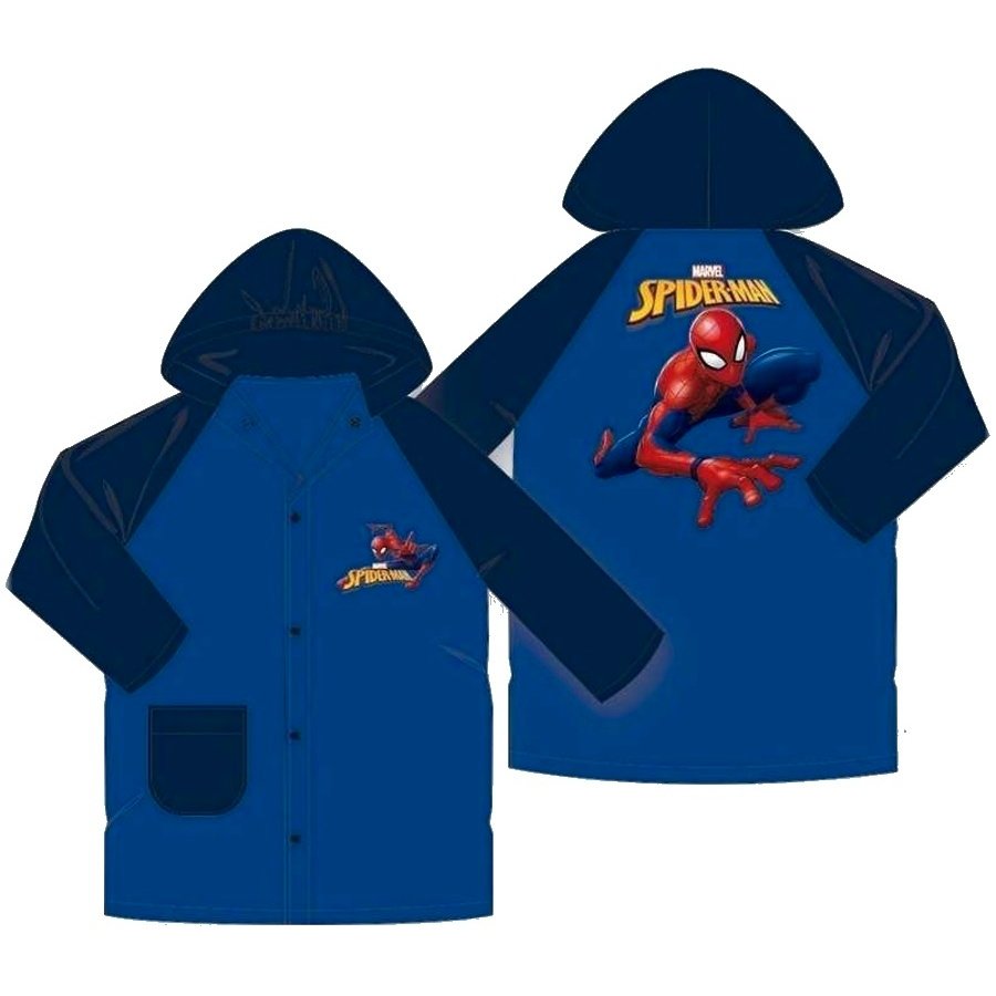 DIFUZED · Chlapčenská pláštenka Spiderman - MARVEL EU 104 Tmavo modrá