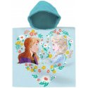 Kúpacie pončo - osuška s kapucňou Ľadové kráľovstvo - princezné Anna a Elsa