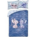 Bavlnené posteľné obliečky Lilo & Stitch - Wave