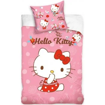 Obliečky do detskej postieľky Hello Kitty