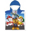 Chlapčenské plážové pončo - osuška s kapucňou Paw Patrol