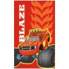 Detský uteráčik Plamienok a štvorkolky - Blaze and The Monster Machines - motív Ohnivá stopa.
Tento detský uterák je vyrobený zo 100% bavlny s gramážou 320 gr./m². Lícna strana uteráka je tvorená jemne strihnutým froté s velúrovým povrchom, preto je veľmi príjemná na dotyk. Na rube sú husto tkané froté slučky, ktoré zaisťujú skvelú savosť. Tento uteráčik je potlačený digitálnou technológiou a preto sú jeho farby sýte a výrazné. Navyše sú sú veľmi intenzívne aj po mnohých praniach. Rozmery tohto detského uteráka sú 30 x 50 cm, preto sa vojde napríklad aj do batôžku na výlet. Vhodný je však aj do školy, či do škôlky.
Tento uterák získal medzinárodný certifikát OEKO-TEX STANDARD 100, ktorý zaručuje rozmerovú a farebnú stálosť materiálu aj to, že výrobok neobsahuje škodlivé látky.