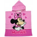 Kúpacie pončo - osuška s kapucňou Minnie Mouse z mikrovlákna