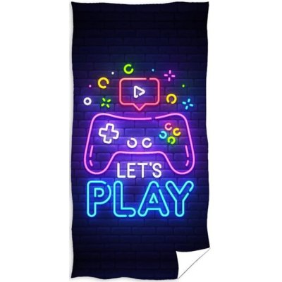 Bavlnená plážová osuška Let’s play