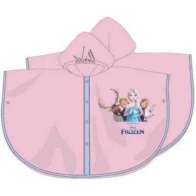 Dievčenská pláštenka / pončo s kapucňou Ľadové kráľovstvo