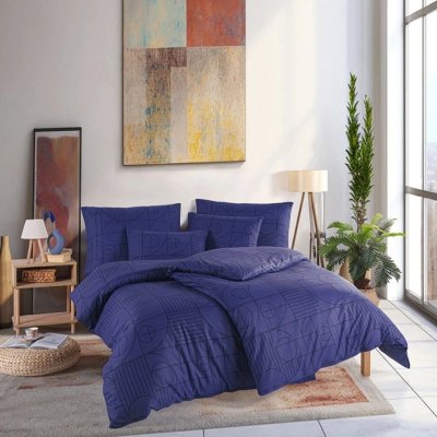 Bavlnené posteľné obliečky Geo Future Dusk