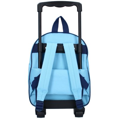 Detský cestovný 3D batoh na kolieskach Bluey