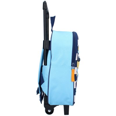 Detský cestovný 3D batoh na kolieskach Bluey