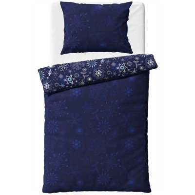 Bavlnené posteľné obliečky - Ľadové vločky