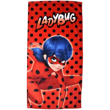 Plážová osuška Kúzelná Lienka - Ladybug