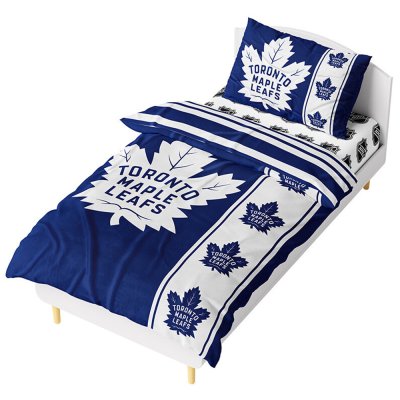 Mikroplyšové posteľné obliečky NHL Toronto Maple Leafs