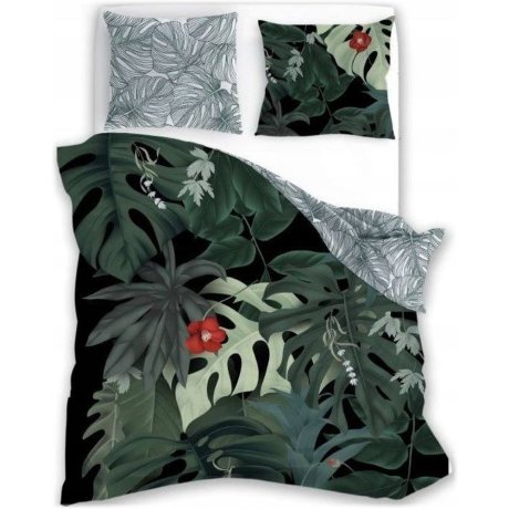 Bavlnené posteľné obliečky Tropická džungľa