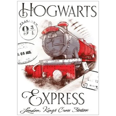 Detský uterák Harry Potter - Rokfortský Express