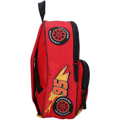 Detský batoh s predným vreckom Autá - Blesk Mc Queen 95