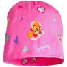 Ružová detská čiapka s motívom Skye z Tlapkovej patroly. Je vyrobená z príjemnej bavlny s prímesou elastanu, preto dobre sedí a hodí sa na jar aj jeseň. K dispozícii vo veľkostiach 52 alebo 54, s UV ochranou UPF 30+.