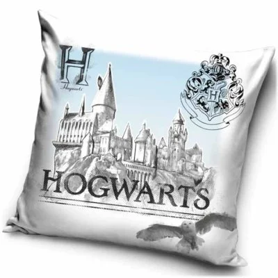 Obliečka na vankúš Harry Potter – Ilustrácia hradu Rokfort
