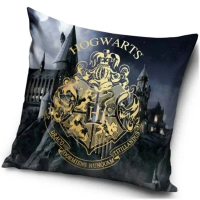 Dekoračný vankúš Harry Potter – Erb Rokfortskej školy
