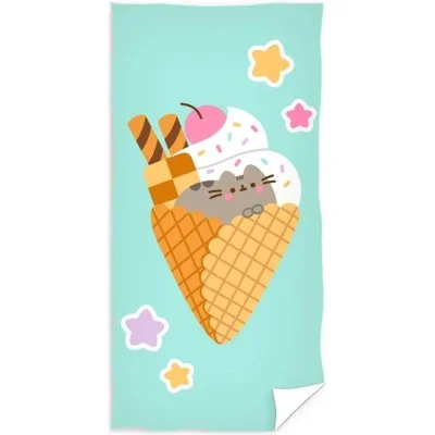 Bavlnená osuška mačička Pusheen - Sladká ako zmrzlina