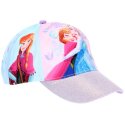 Dievčenská šiltovka Ľadové kráľovstvo s trblietavým šiltom