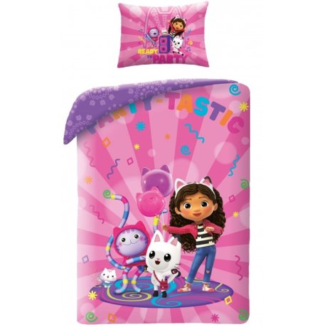 Obliečky do detskej postieľky Gábinin kúzelný domček