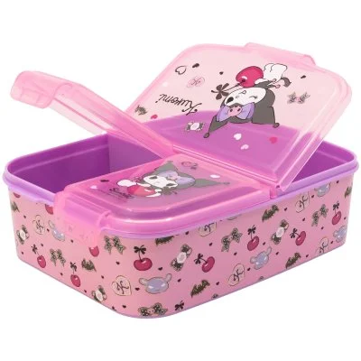 Multibox na desiatu Kuromi s 3 priehradkami