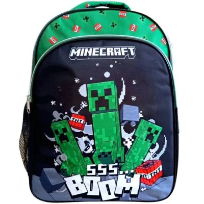 Školský batoh Minecraft - Creepers Boom