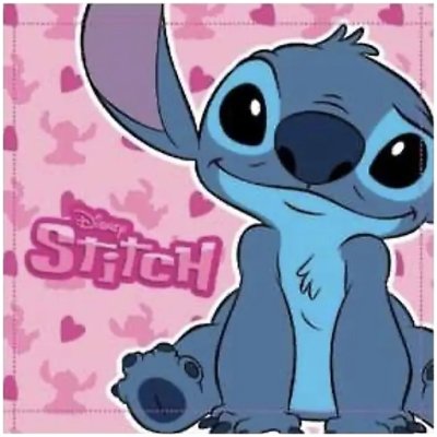Sada dievčenských uterákov na tvár a na ruky Stitch