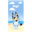 Bavlnená osuška Bluey na pláži