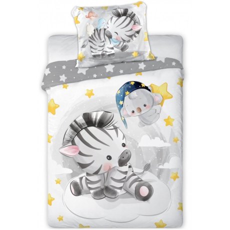 Obliečky do detskej postieľky so Zebrou