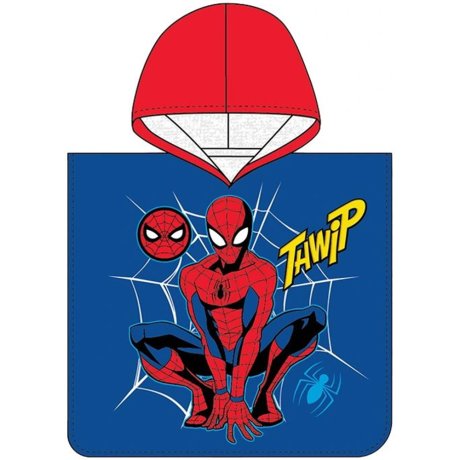 Chlapčenské plážové pončo Spider-man - Twhip