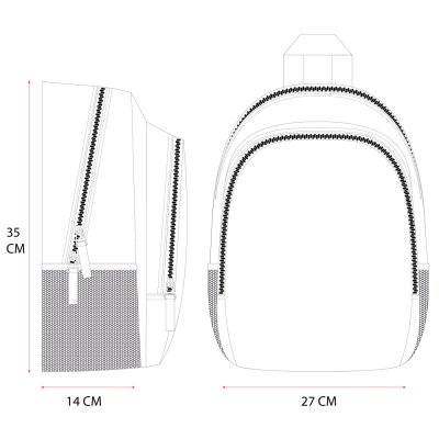 Detský batoh s predným vreckom Ježko Sonic - Come and Get me