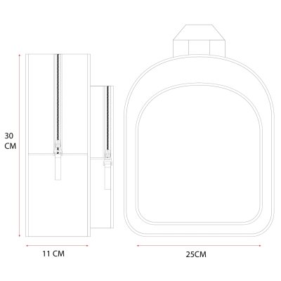 Detský batoh s predným vreckom Lilo & Stitch - Aloha
