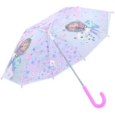 Dievčenský dáždnik Gabinin kúzelný domček