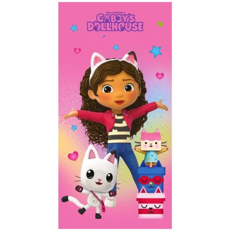 Bavlnená osuška Gábinin kúzelný domček - Prekvapenie