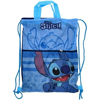 Chlapčenský športový vak Stitch s vreckom na zips