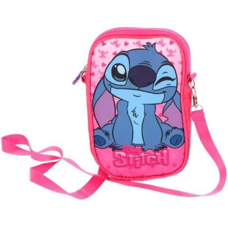 Dievčenská crossbody taška na mobil Stitch