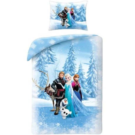 Bavlnené posteľné obliečky Ľadové kráľovstvo - Frozen