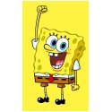 Detský uterák SpongeBob – veselá žltá huba