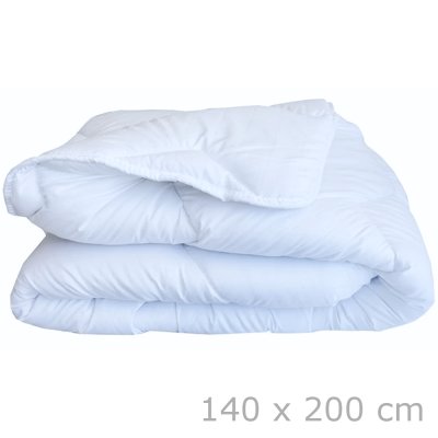 Prešívaná prikrývka 140x200 cm s výplňou z dutého vlákna