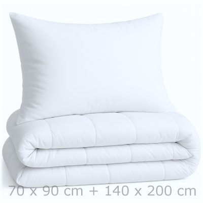 Súprava prikrývky 140x200 cm a vankúša 70x90 cm (Klasik)