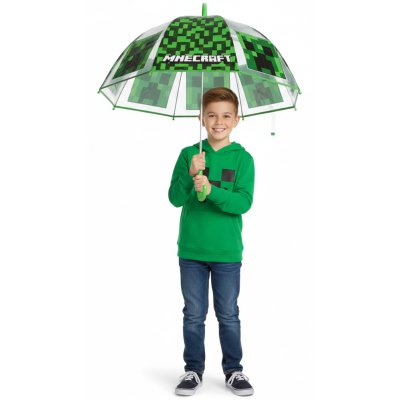 Detský dáždnik Minecraft Creeper