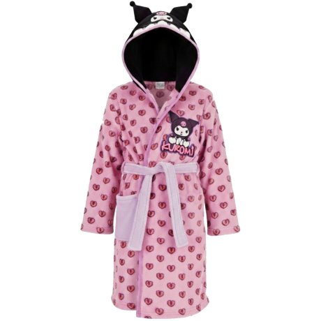 Dievčenský flísový župan Kuromi