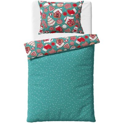 Bavlnené posteľné obliečky - Perníčková show