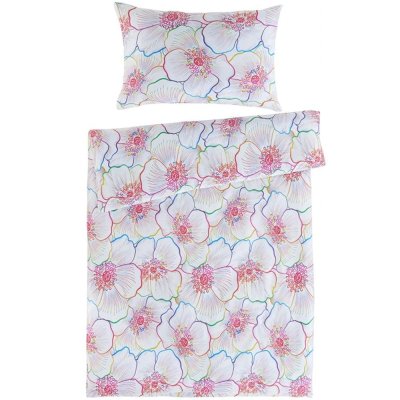 Saténové posteľné obliečky Bloom - Bedtex Exclusive