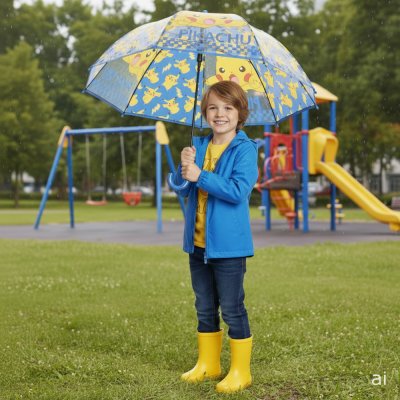 Detský dáždnik Pokémon Pikachu