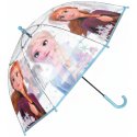 Dievčenský priehľadný dáždnik Ľadové kráľovstvo - Anna a Elsa